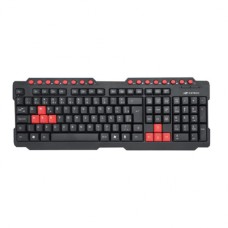 Teclado Gamer C3 Tech Multimidia Preto KG-10BK